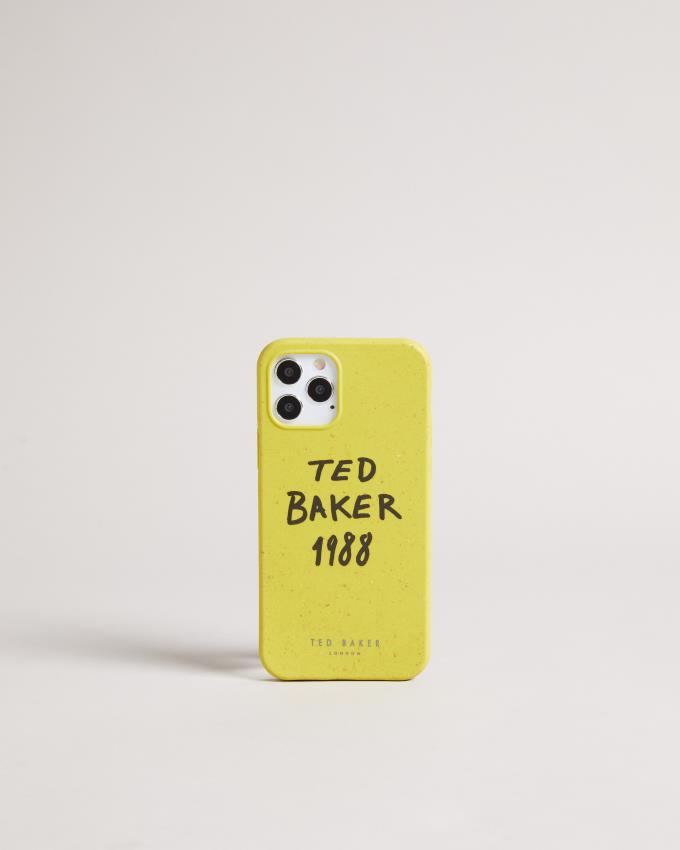 Coque Ted Baker 1988 Biodegradable iPhone 12 And 12 Pro Vert Homme | CUD-24809169